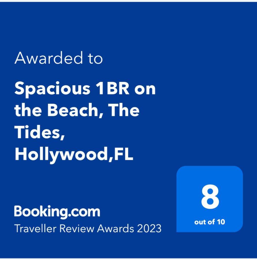 Spacious 1Br On The Beach, The Tides, Hollywood,Fl Exterior foto